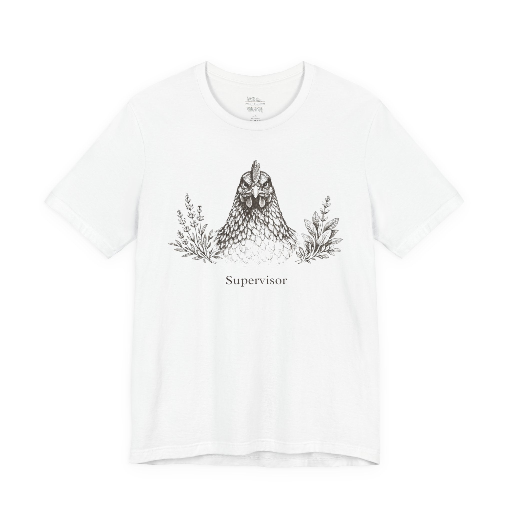 Chicken and Herb Supervisor Graphic Short Sleeve Tee