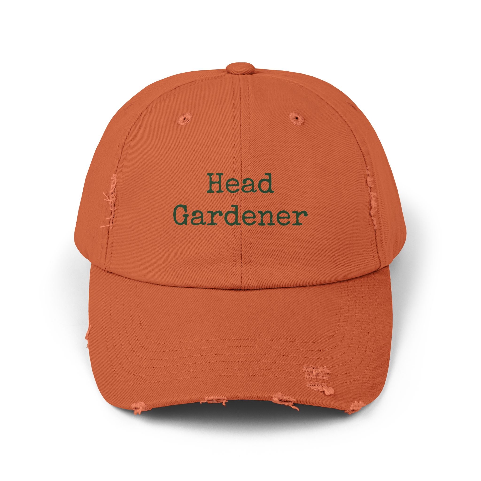 Head Gardener Distressed Hat: Your New Crown