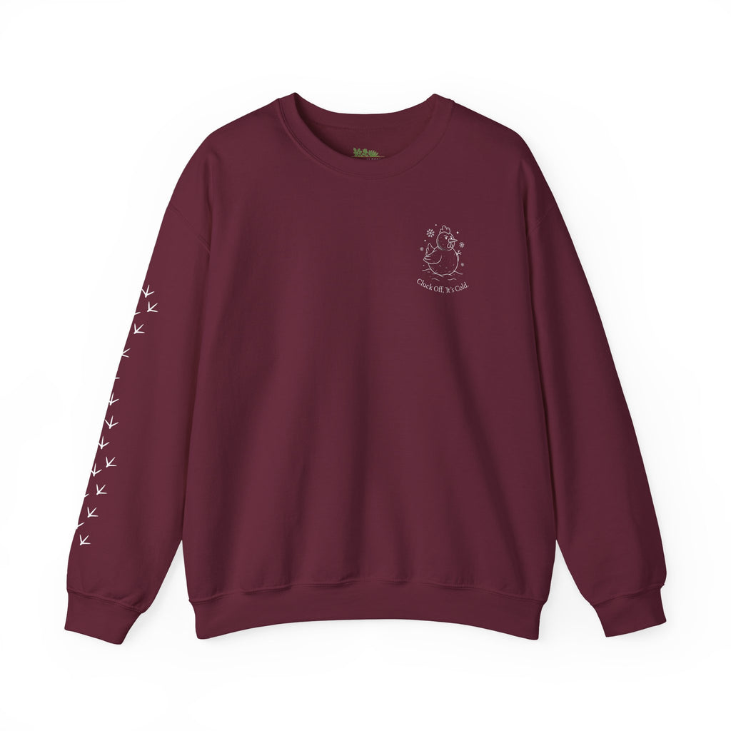 Chickening Club Winter Wonderland Snow Globe Crewneck Sweatshirt