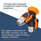 Metal Water Hose Splitter