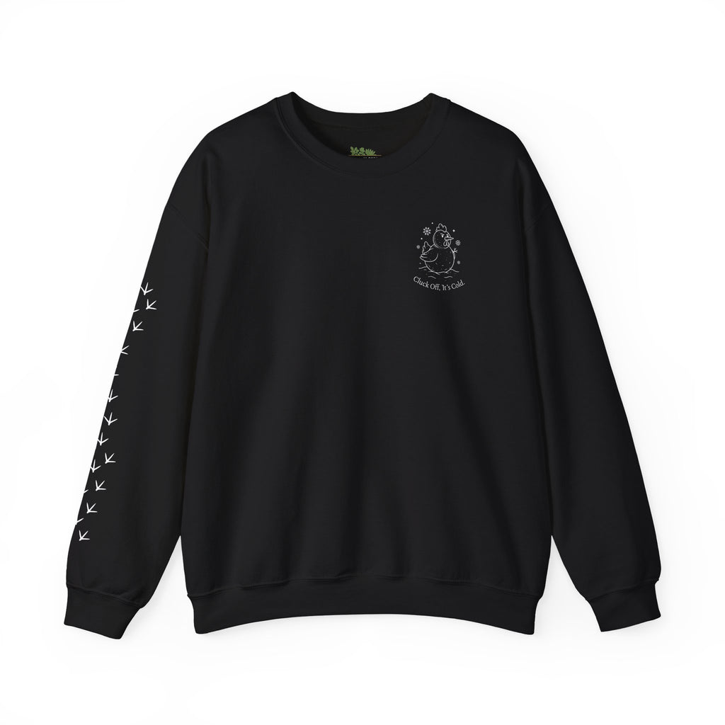 Chickening Club Winter Wonderland Snow Globe Crewneck Sweatshirt