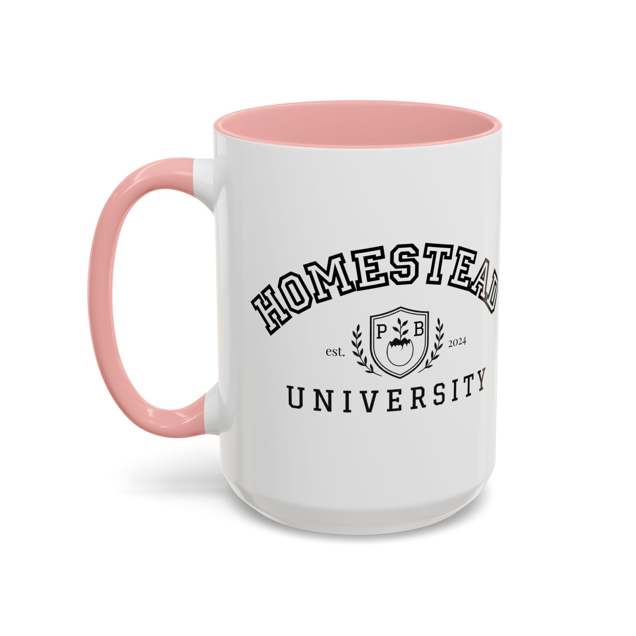 Homestead University Crest Accent Mug