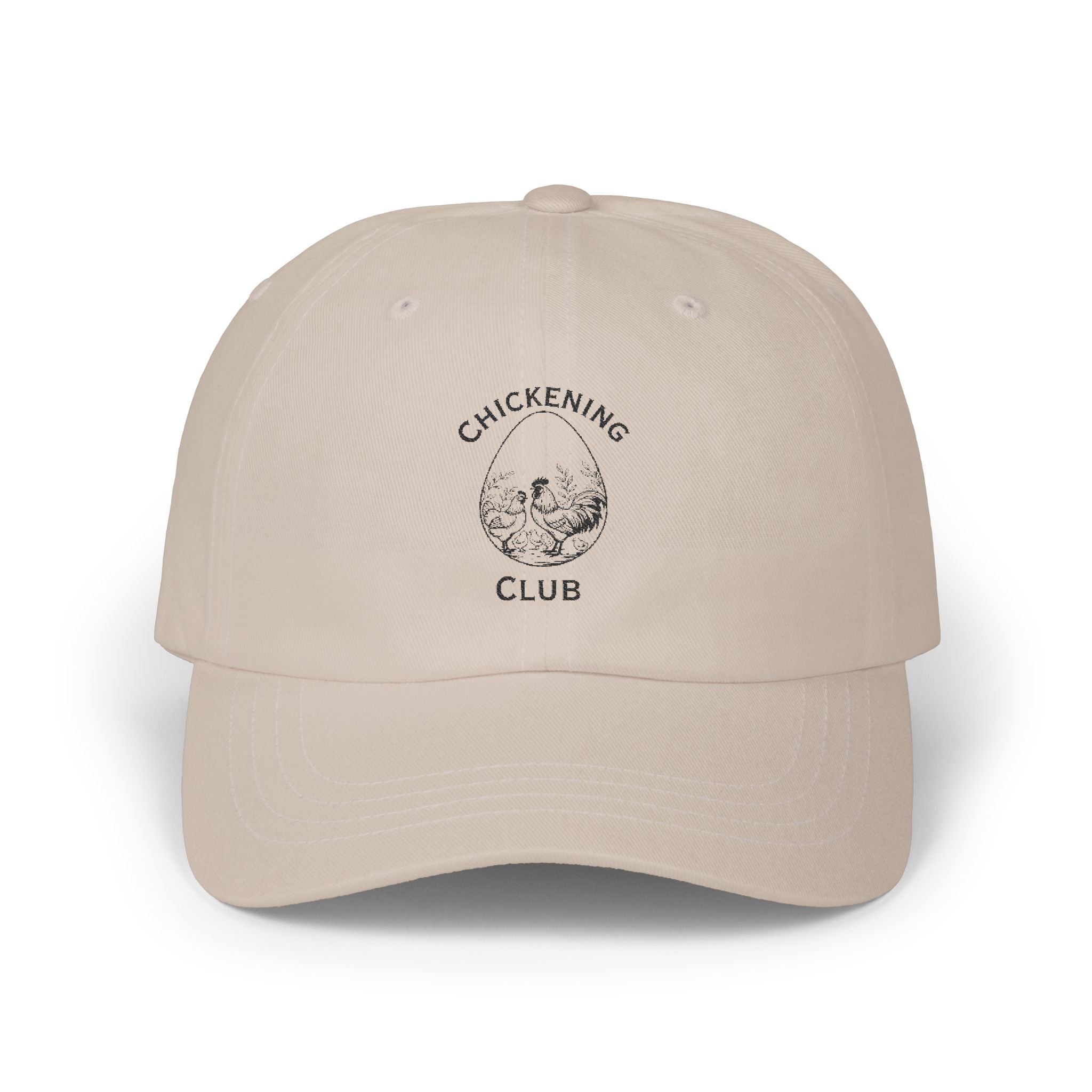 Chickening Club Classic Dad Cap (Embroidered)