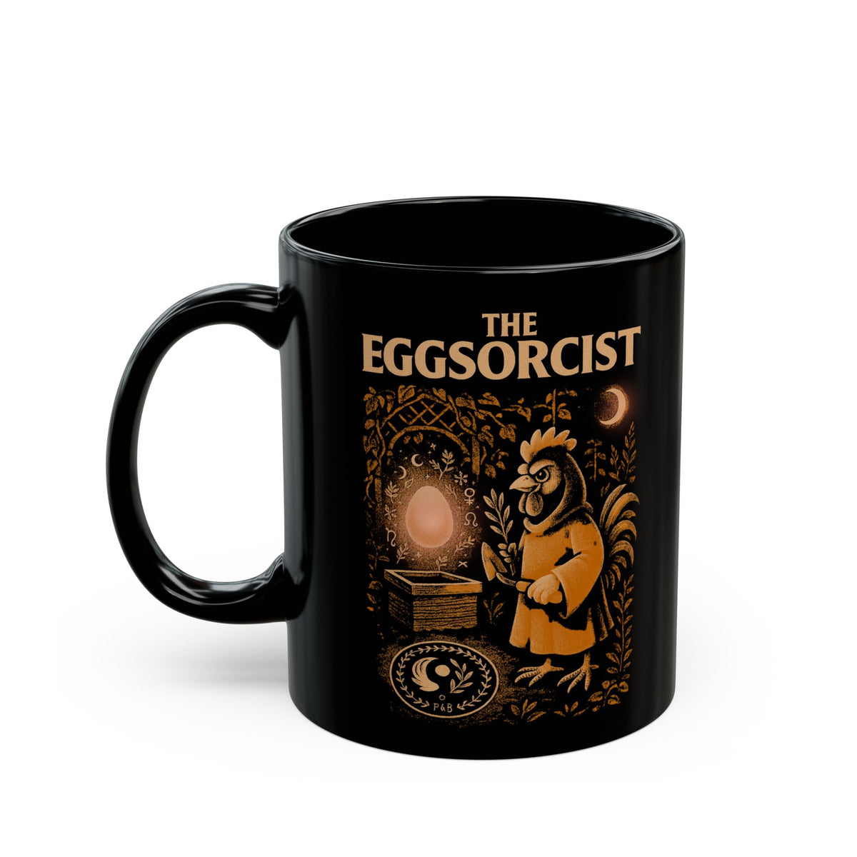 The Eggsorcist Ceramic Coffee Mug
