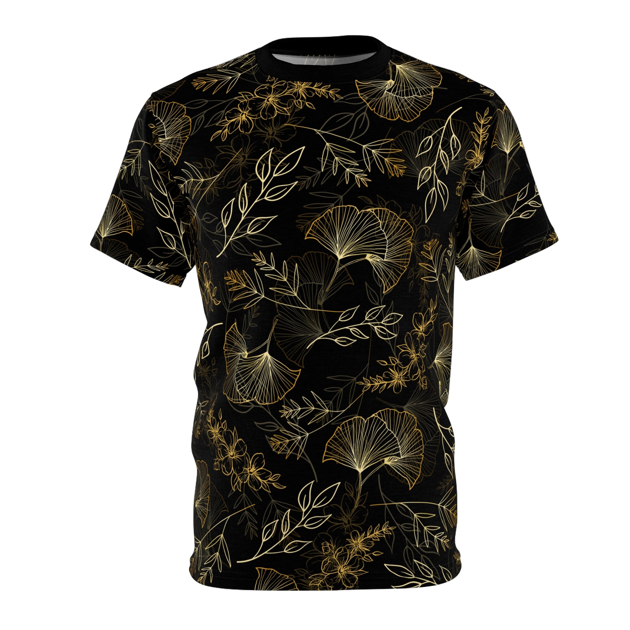Golden Foliage Garden Style Unisex T-shirt