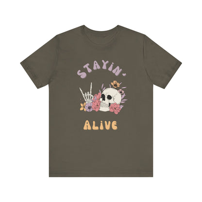 Stayin' Alive Short Sleeve Tee