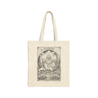 Zodiac Chicken Coloring Canvas Tote Bag