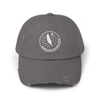 Stars Align Feathers Unite Distressed Cap