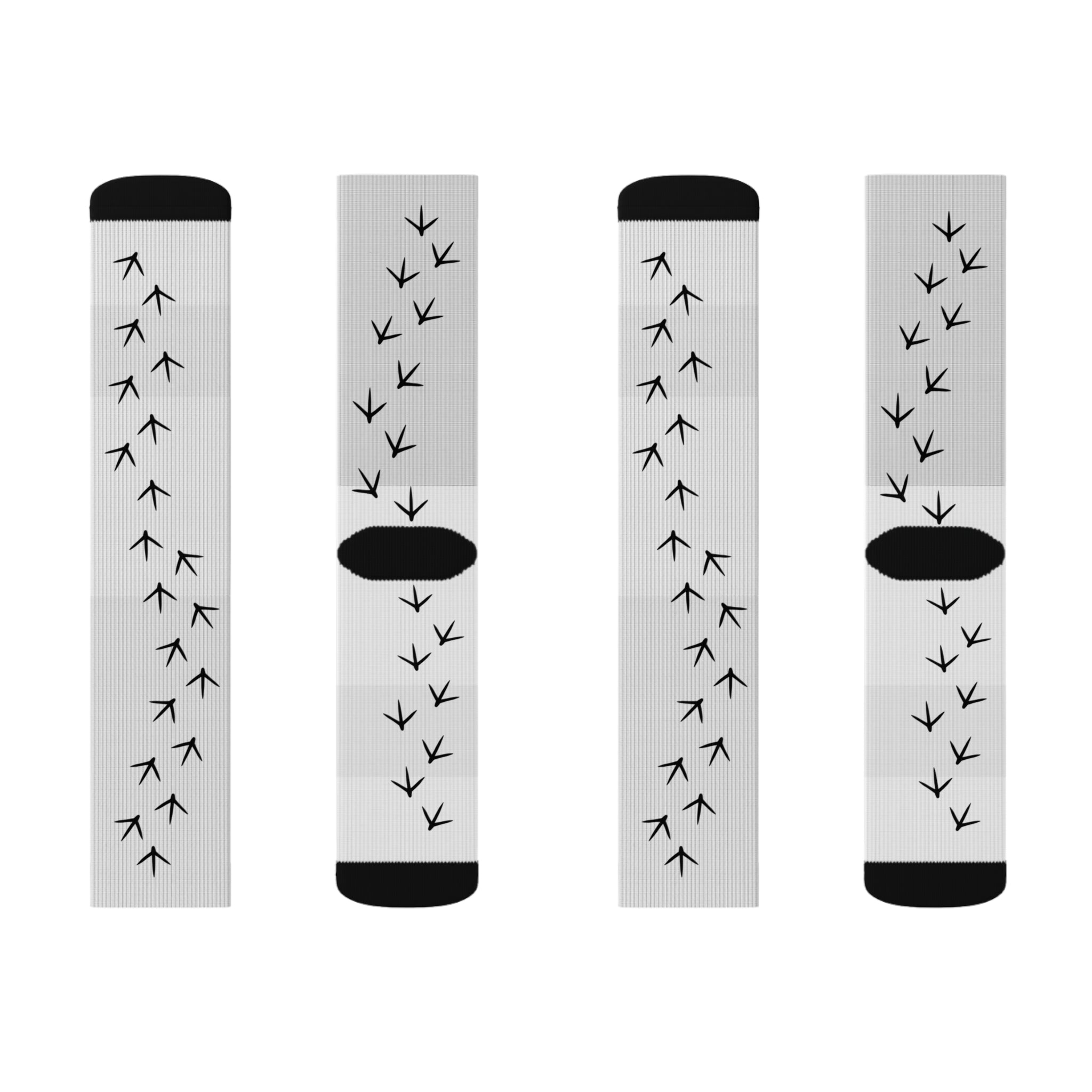 Chicken Tracks Socks