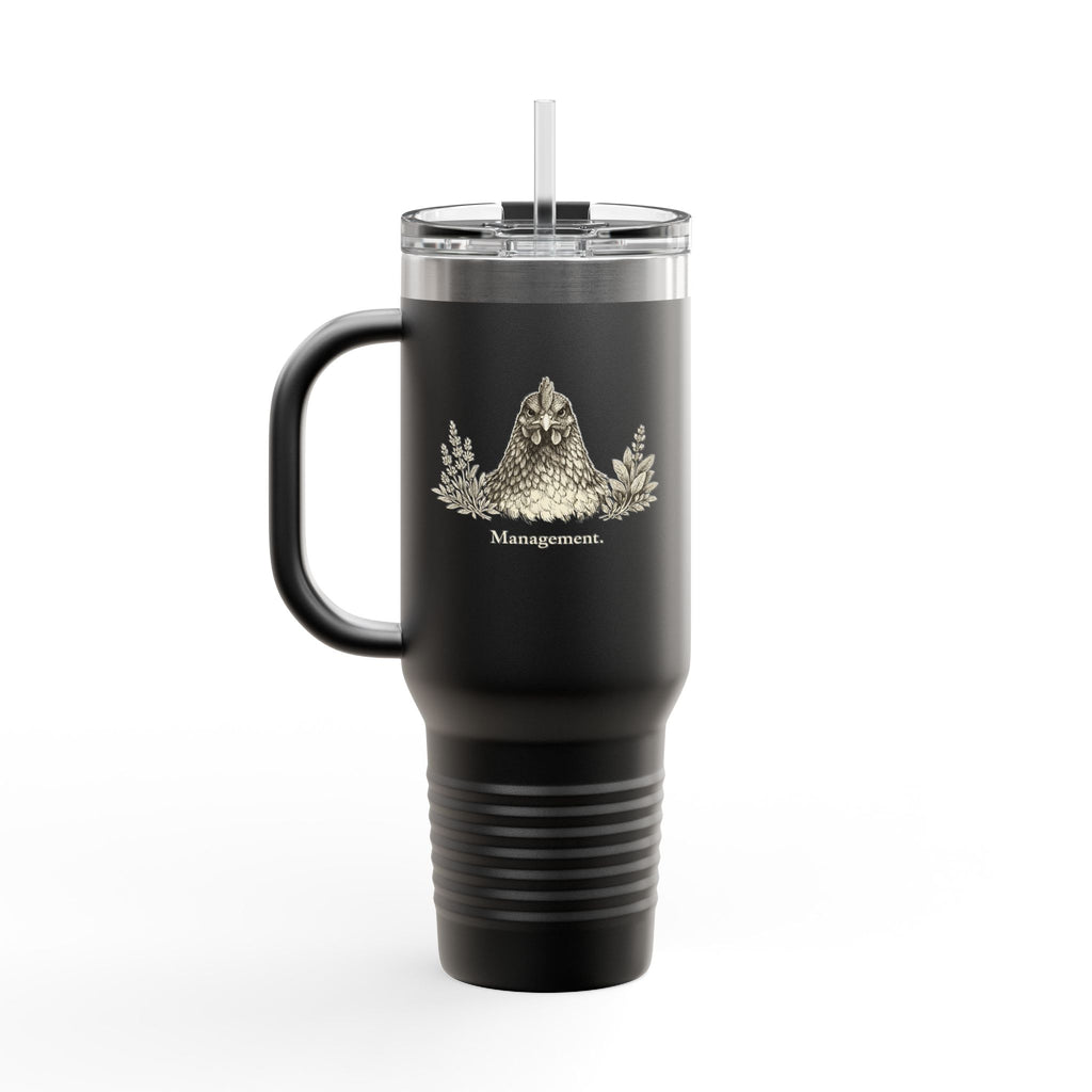 Supervisor Chicken and Herb Insulated Travel Tumbler