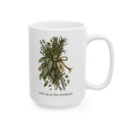 Tied Up at the Moment Herb Bundle Ceramic Mug