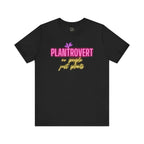 Plantrovert No People Just Plants Neon Tee