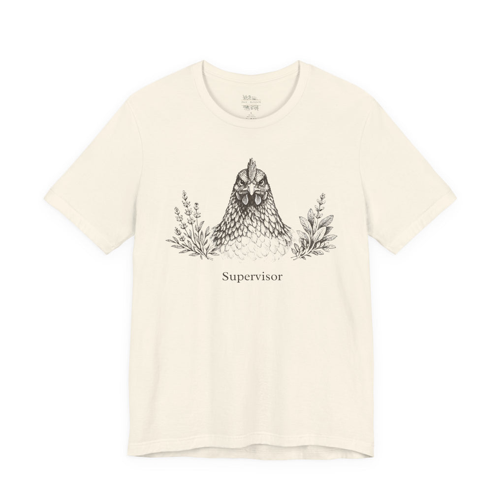 Chicken and Herb Supervisor Graphic Short Sleeve Tee