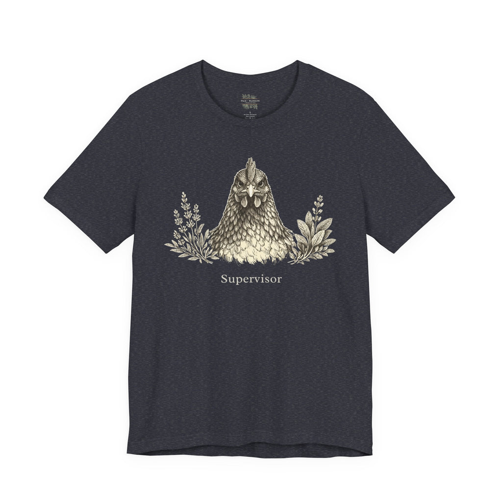 Chicken and Herb Supervisor Graphic Short Sleeve Tee