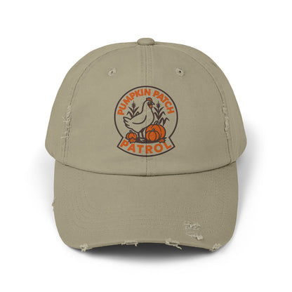 Pumpkin Patch Patrol Distressed Cap