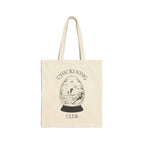 Chickening Club Winter Wonderland Snow Globe Canvas Tote