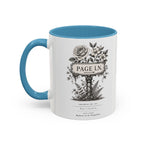 PAGE LN Vintage Floral Accent Mug