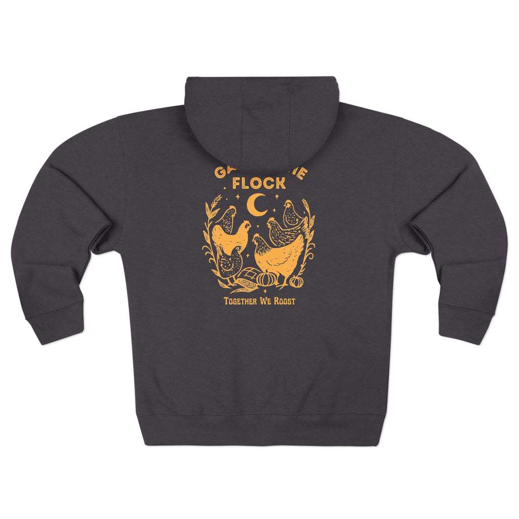 Gather The Flock Unisex Zip Hoodie