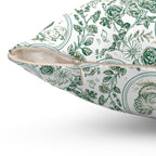 Botanical Coop Toile Accent Pillow