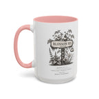 BLOSSOM RD Vintage Botanical Ceramic Accent Mug