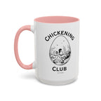 Chickening Club Ceramic Accent Mug: Your Morning Ritual, Elevated