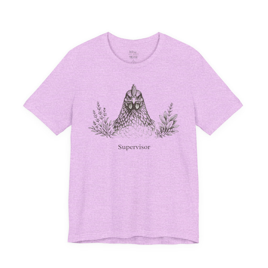 Chicken and Herb Supervisor Graphic Short Sleeve Tee