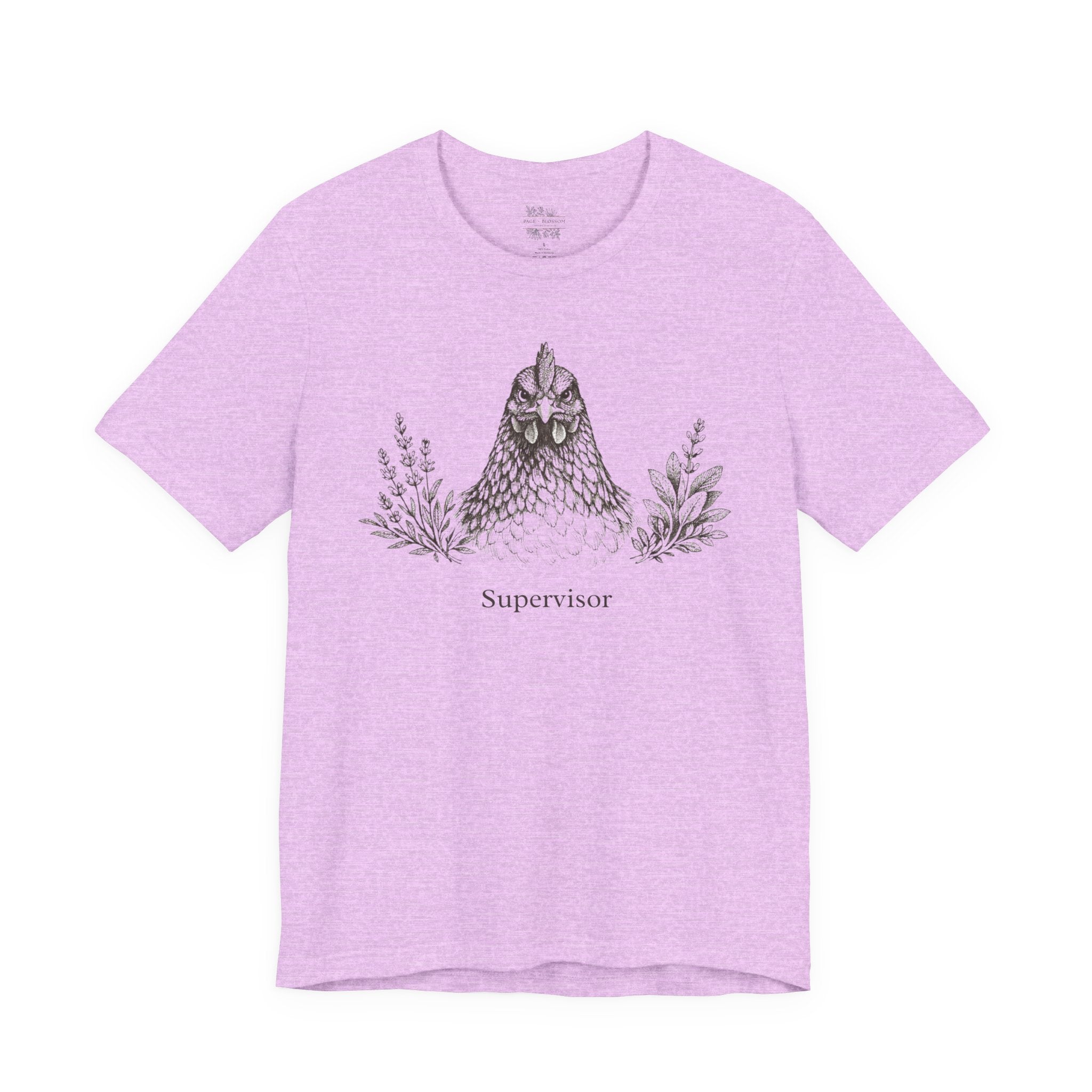 Chicken and Herb Supervisor Graphic Short Sleeve Tee