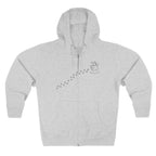 Chickening Club Winter Wonderland Snow Globe Zip Hoodie