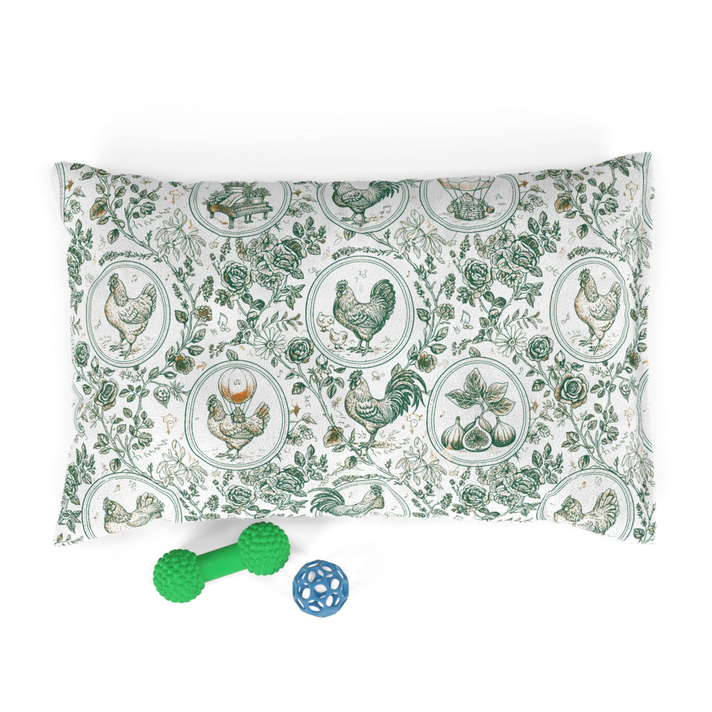 Botanical Coop Toile Pet Bed Lounger