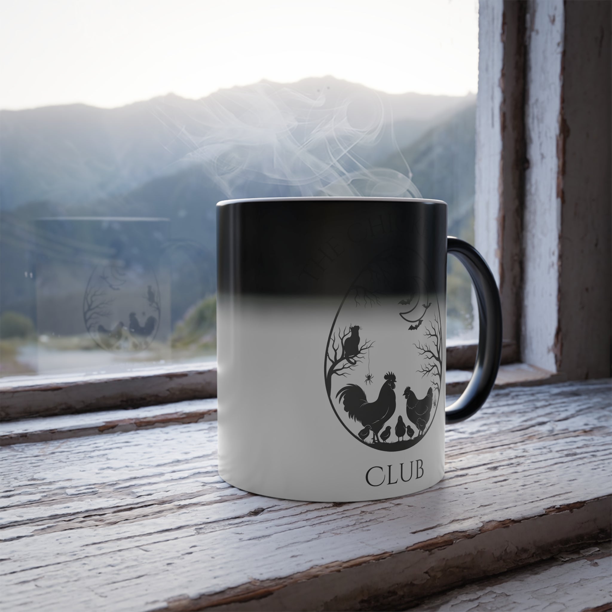 The Chickening Club Halloween Edition Color Changing Mug
