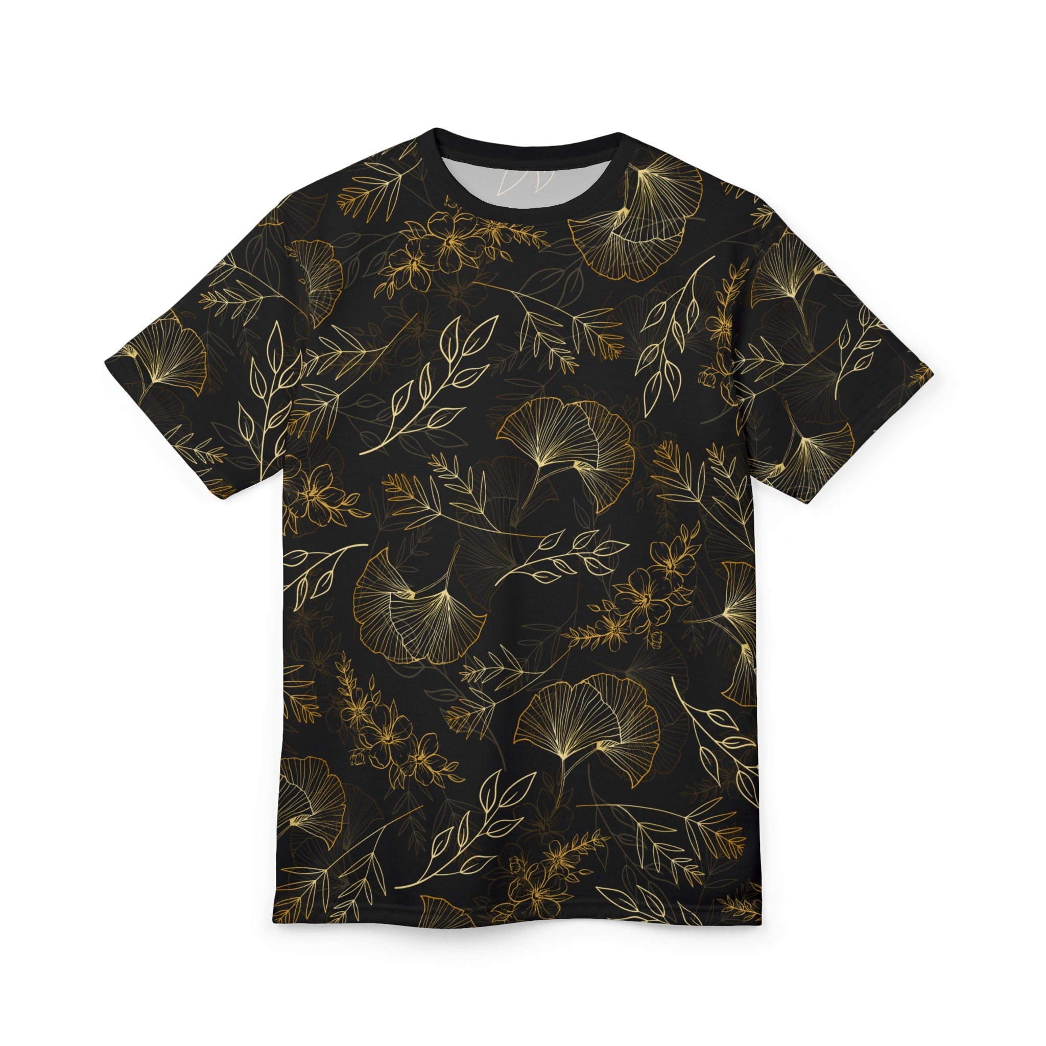 Golden Foliage Garden Style Unisex T-shirt