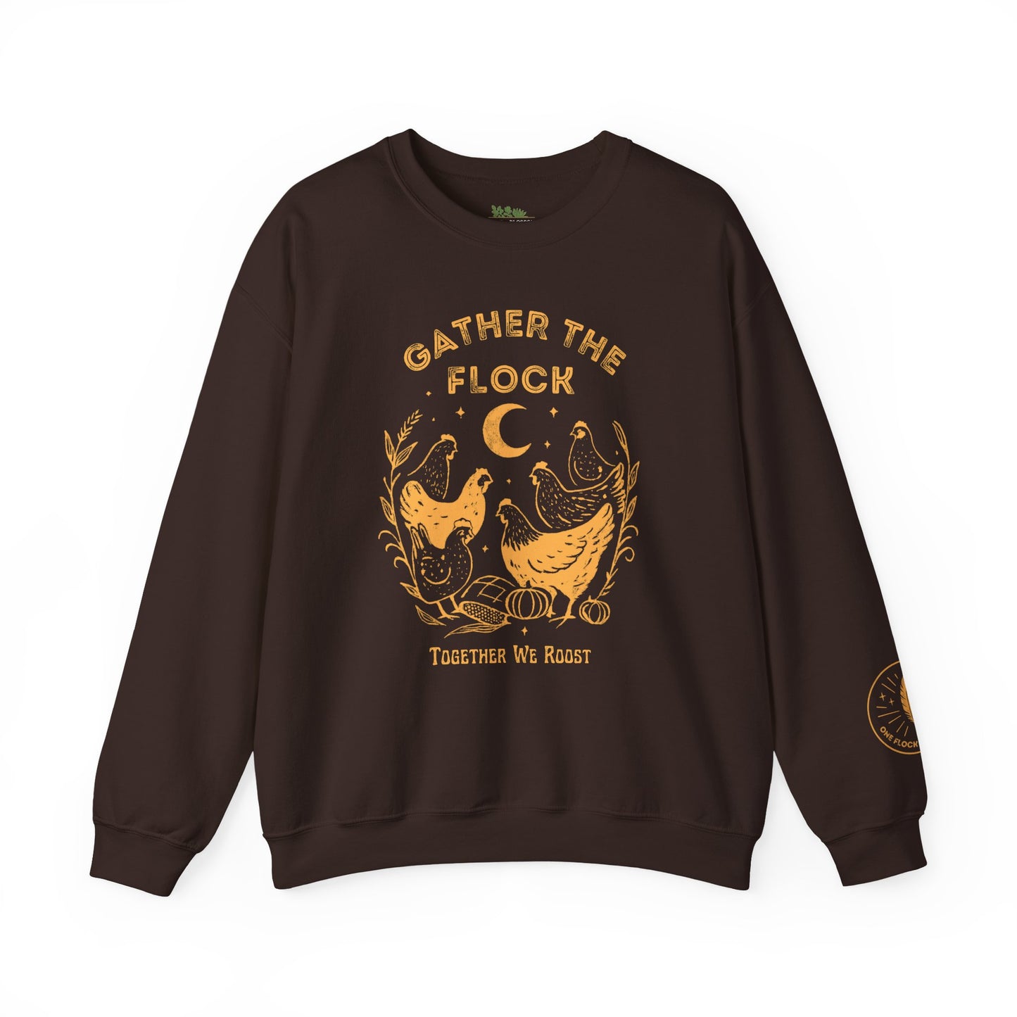 Gather the Flock Unisex Crewneck Sweatshirt