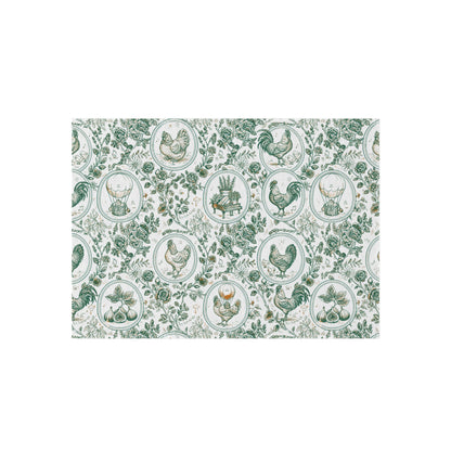 Botanical Coop Toile Outdoor Rug