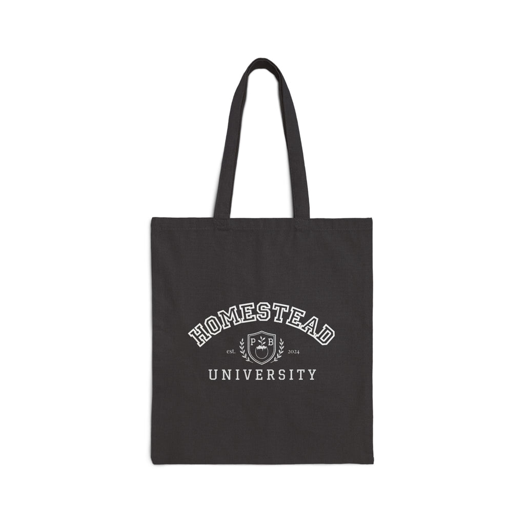 Homestead University  Campus Canvas Tote Bag
