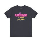 Plantrovert No People Just Plants Neon Tee