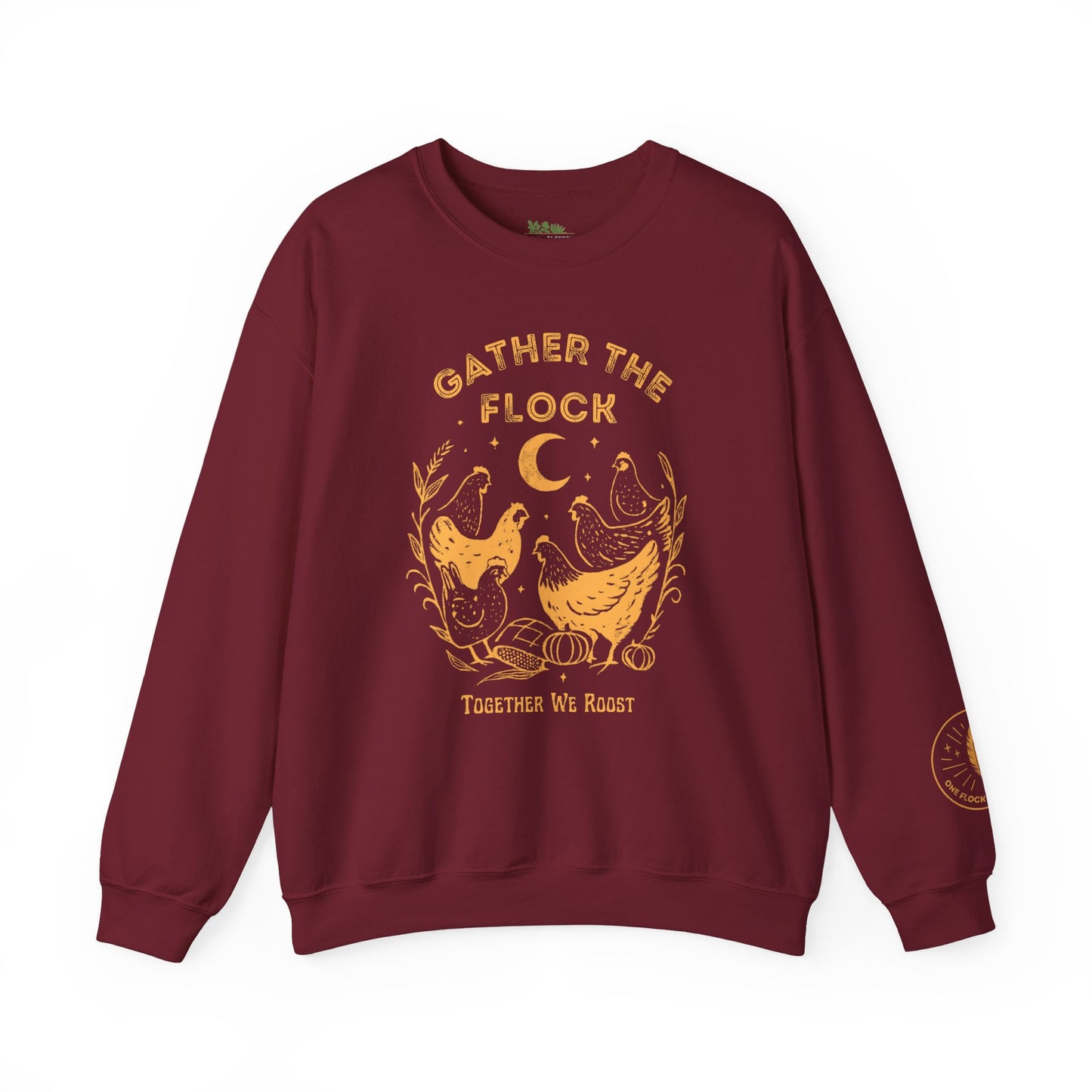 Gather the Flock Unisex Crewneck Sweatshirt