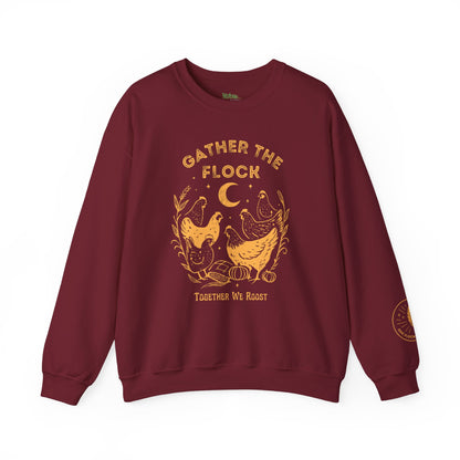 Gather the Flock Unisex Crewneck Sweatshirt