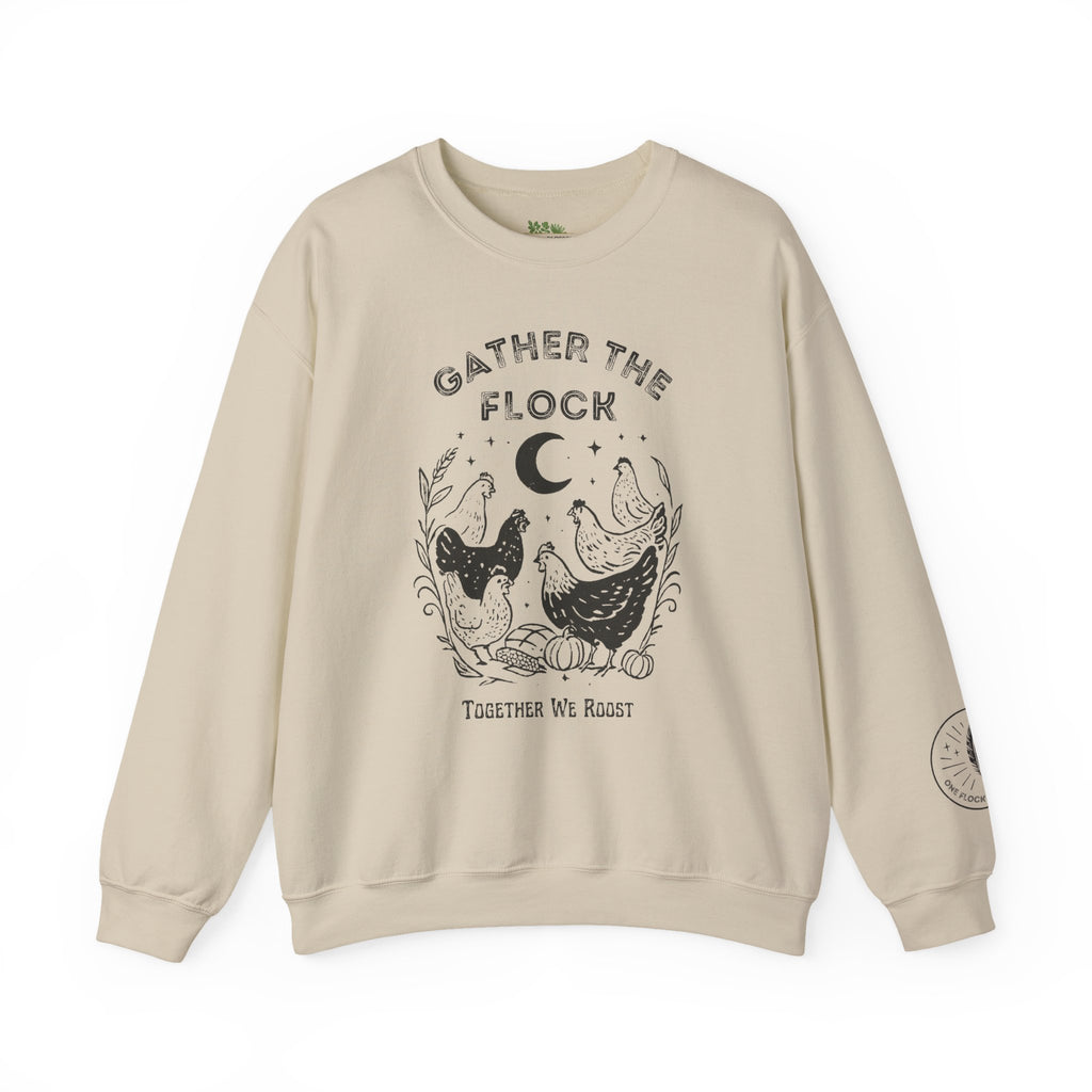 Gather the Flock Unisex Crewneck Sweatshirt