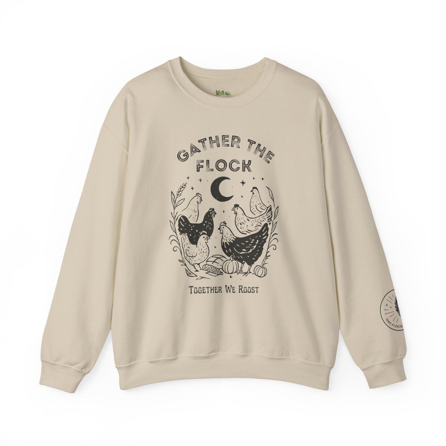 Gather the Flock Unisex Crewneck Sweatshirt