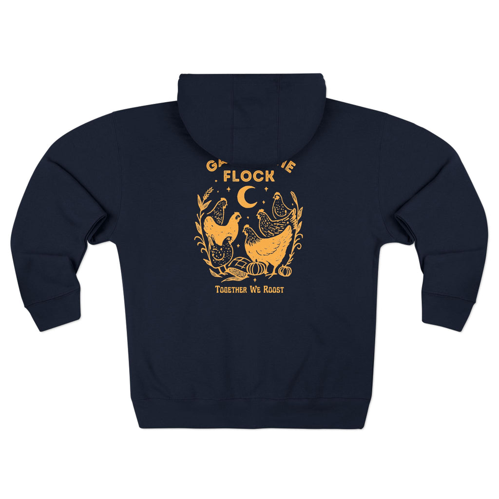 Gather The Flock Unisex Zip Hoodie