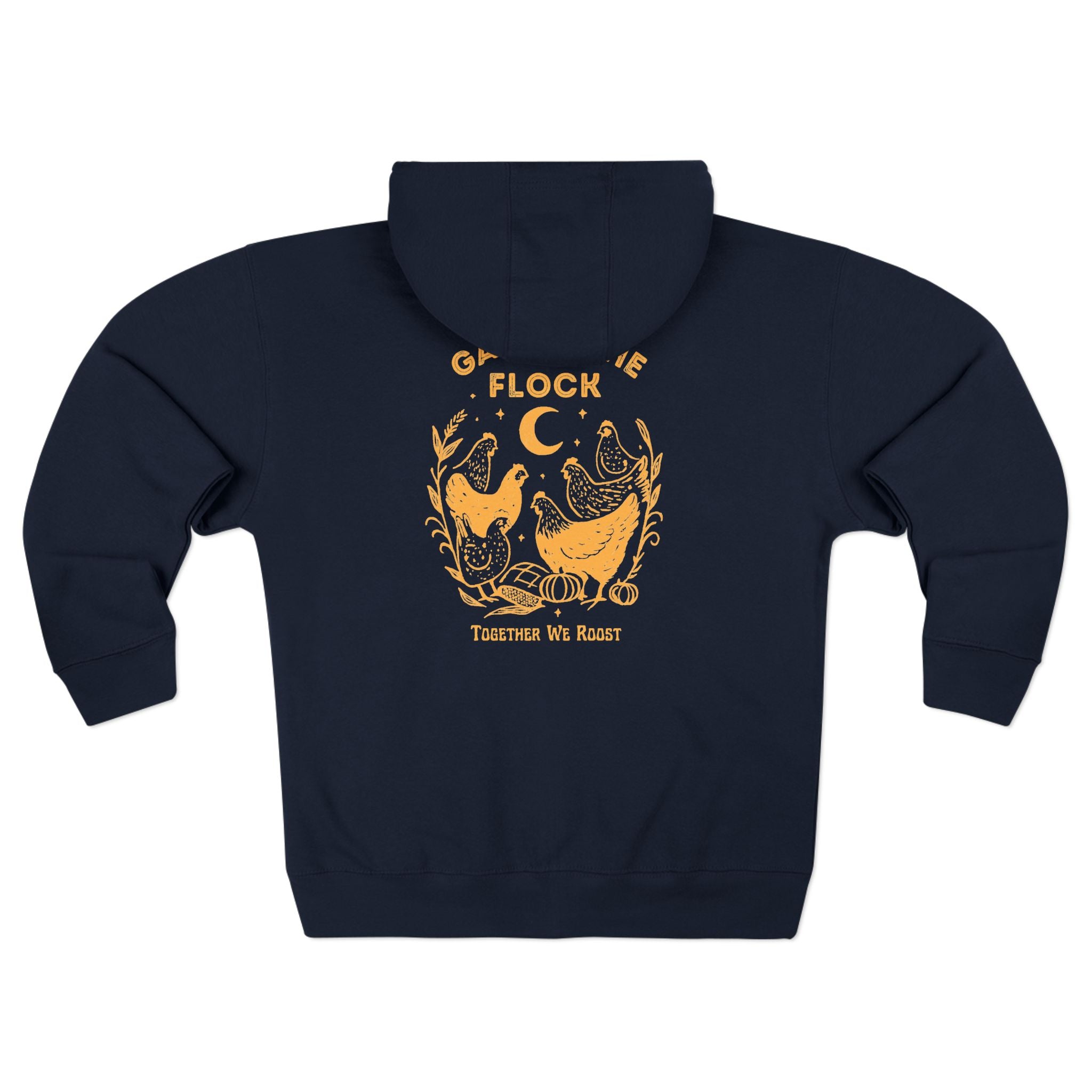 Gather The Flock Unisex Zip Hoodie