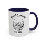 Chickening Club Ceramic Accent Mug: Your Morning Ritual, Elevated