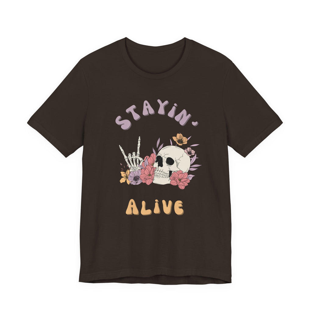 Stayin' Alive Unisex Jersey Short Sleeve Tee