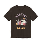 Stayin' Alive Unisex Jersey Short Sleeve Tee