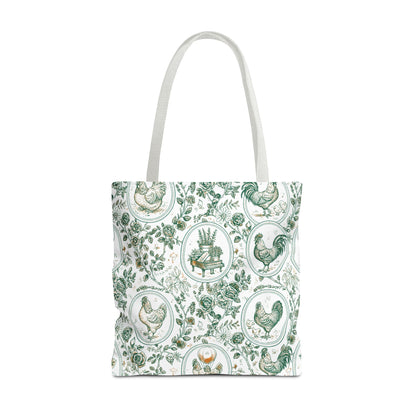 Botanical Coop Toile Tote Bag