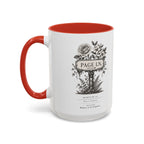 PAGE LN Vintage Floral Accent Mug
