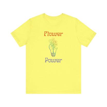 Flower Power Unisex Jersey Short Sleeve Tee