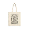 Zodiac Chicken Coloring Canvas Tote Bag