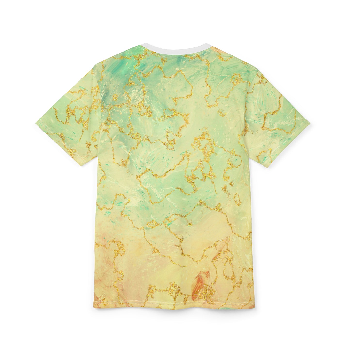 Mossy Marbled Peach Unisex T-shirt