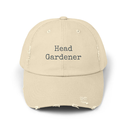 Head Gardener Distressed Cap